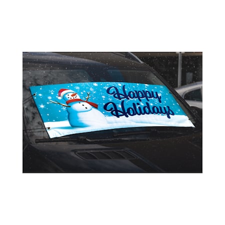 Holiday Windshield Banners (Bucko'S): Holiday Sale - Bow